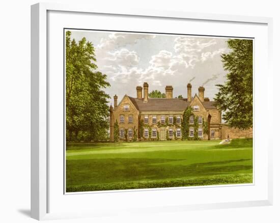 Nether Hall, Suffolk, Home of the Greene Family, C1880-AF Lydon-Framed Giclee Print