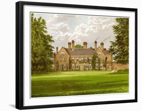 Nether Hall, Suffolk, Home of the Greene Family, C1880-AF Lydon-Framed Giclee Print