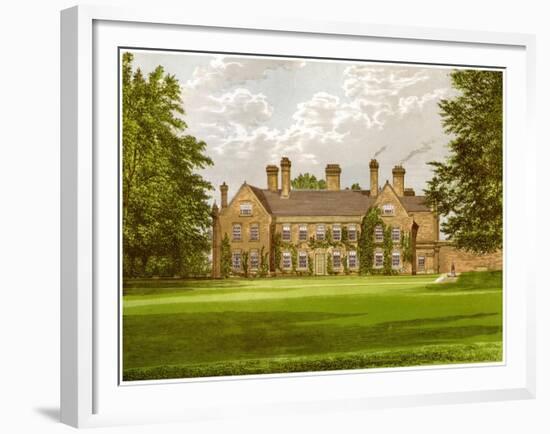 Nether Hall, Suffolk, Home of the Greene Family, C1880-AF Lydon-Framed Giclee Print