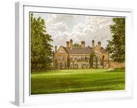 Nether Hall, Suffolk, Home of the Greene Family, C1880-AF Lydon-Framed Giclee Print