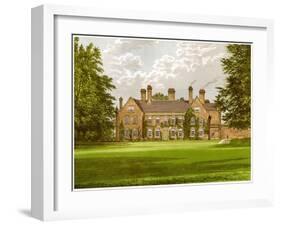 Nether Hall, Suffolk, Home of the Greene Family, C1880-AF Lydon-Framed Giclee Print