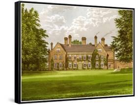 Nether Hall, Suffolk, Home of the Greene Family, C1880-AF Lydon-Framed Stretched Canvas