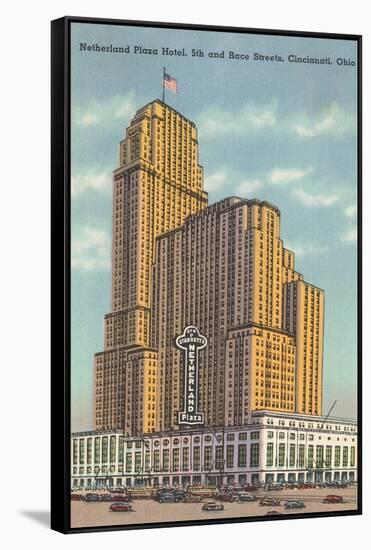 Netherland Plaza Hotel, Cincinnati-null-Framed Stretched Canvas