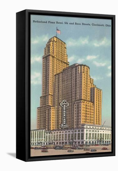 Netherland Plaza Hotel, Cincinnati-null-Framed Stretched Canvas