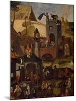 Netherlandish Proverbs, 1559-Pieter Brueghel the Younger-Mounted Giclee Print