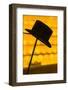 Netherlands, Amsterdam. Jordaan area, top hat and eyeglass shop-Walter Bibikow-Framed Photographic Print