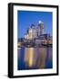 Netherlands, Amsterdam. Omval Commercial District, office towers-Walter Bibikow-Framed Photographic Print