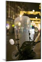 Netherlands, Amsterdam. Utrechtstraat street, motorbike-Walter Bibikow-Mounted Photographic Print