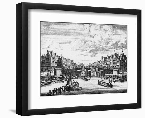 Netherlands Amsterdam-P Schenck-Framed Art Print