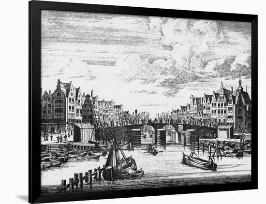 Netherlands Amsterdam-P Schenck-Framed Art Print