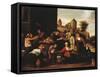 Netherlands, Gray, Works of Mercy, Close-Up-null-Framed Stretched Canvas