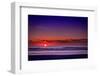 Netherlands, Holland, Beach on the West Frisian Island of Texel, North Holland, Sunset-Beate Margraf-Framed Photographic Print