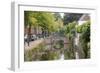 Netherlands, Holland, Utrecht Province, Amersfoort. Inner City Canals-Emily Wilson-Framed Photographic Print