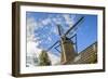 Netherlands, Holland, Utrecht, Wijk Bij Duurstede, Cothen. Oog in 't Zeil Windmill and Sts-Emily Wilson-Framed Photographic Print