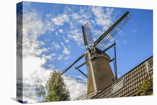 Netherlands, Holland, Utrecht, Wijk Bij Duurstede, Cothen. Oog in 't Zeil Windmill and Sts-Emily Wilson-Stretched Canvas