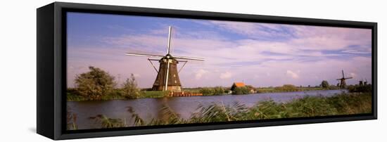 Netherlands, Holland, Windmills-null-Framed Stretched Canvas