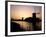 Netherlands, Kinderdijk, Canal, Windmills, Evening Mood-Thonig-Framed Photographic Print