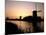 Netherlands, Kinderdijk, Canal, Windmills, Evening Mood-Thonig-Mounted Photographic Print