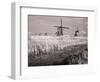 Netherlands, Kinderdijk. Windmills at sunset in Kinderdijk-Terry Eggers-Framed Photographic Print