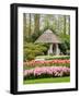 Netherlands, Lisse. Flower displays at Keukenhof Gardens.-Julie Eggers-Framed Photographic Print