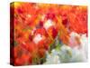 Netherlands, Lisse. Multicolored flowers blooming in spring.-Terry Eggers-Stretched Canvas