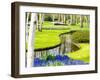 Netherlands, Lisse. Multicolored flowers in spring.-Terry Eggers-Framed Photographic Print