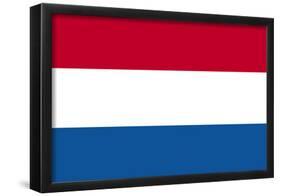 Netherlands National Flag Poster Print-null-Framed Poster