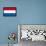 Netherlands National Flag Poster Print-null-Framed Poster displayed on a wall