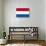 Netherlands National Flag-null-Art Print displayed on a wall