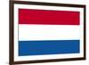 Netherlands National Flag-null-Framed Art Print