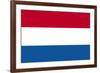 Netherlands National Flag-null-Framed Art Print