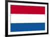 Netherlands National Flag-null-Framed Art Print