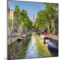 Netherlands, North Holland, Amsterdam. the Zuiderkerk Bell Tower-Francesco Iacobelli-Mounted Photographic Print