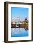 Netherlands, North Holland, Enkhuizen. Darwbridge in the Oude Haven (Old Harbor).-Jason Langley-Framed Photographic Print