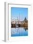 Netherlands, North Holland, Enkhuizen. Darwbridge in the Oude Haven (Old Harbor).-Jason Langley-Framed Photographic Print