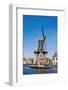 Netherlands, North Holland, Haarlem. Windmill De Adriaan on the Spaarne River.-Jason Langley-Framed Photographic Print