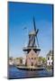 Netherlands, North Holland, Haarlem. Windmill De Adriaan on the Spaarne River.-Jason Langley-Mounted Photographic Print