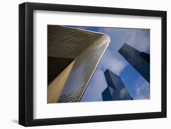 Netherlands, Rotterdam. Rotterdam Central Train Station-Walter Bibikow-Framed Photographic Print