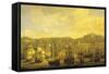 Netherlands, Rotterdam, View of City of Lisbon-null-Framed Stretched Canvas