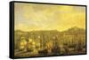 Netherlands, Rotterdam, View of City of Lisbon-null-Framed Stretched Canvas