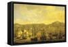 Netherlands, Rotterdam, View of City of Lisbon-null-Framed Stretched Canvas