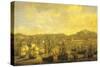 Netherlands, Rotterdam, View of City of Lisbon-null-Stretched Canvas