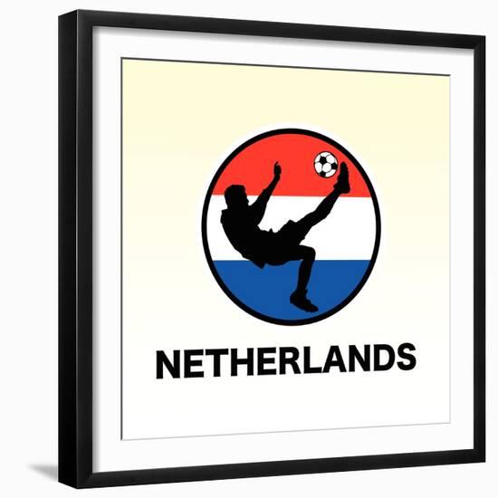 Netherlands Soccer-null-Framed Giclee Print