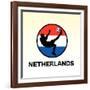 Netherlands Soccer-null-Framed Giclee Print