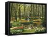 Netherlands, South Holland, Keukenhof, Flower Park, Spring-Thonig-Framed Stretched Canvas