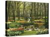 Netherlands, South Holland, Keukenhof, Flower Park, Spring-Thonig-Stretched Canvas