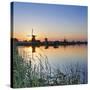 Netherlands, South Holland, Kinderdijk. Windmills-Francesco Iacobelli-Stretched Canvas