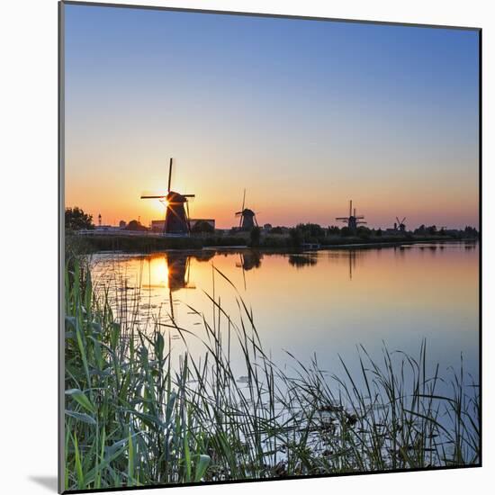 Netherlands, South Holland, Kinderdijk. Windmills-Francesco Iacobelli-Mounted Photographic Print