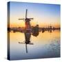 Netherlands, South Holland, Kinderdijk. Windmills-Francesco Iacobelli-Stretched Canvas