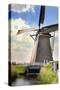 Netherlands, South Holland, Kinderdijk. Windmills-Francesco Iacobelli-Stretched Canvas